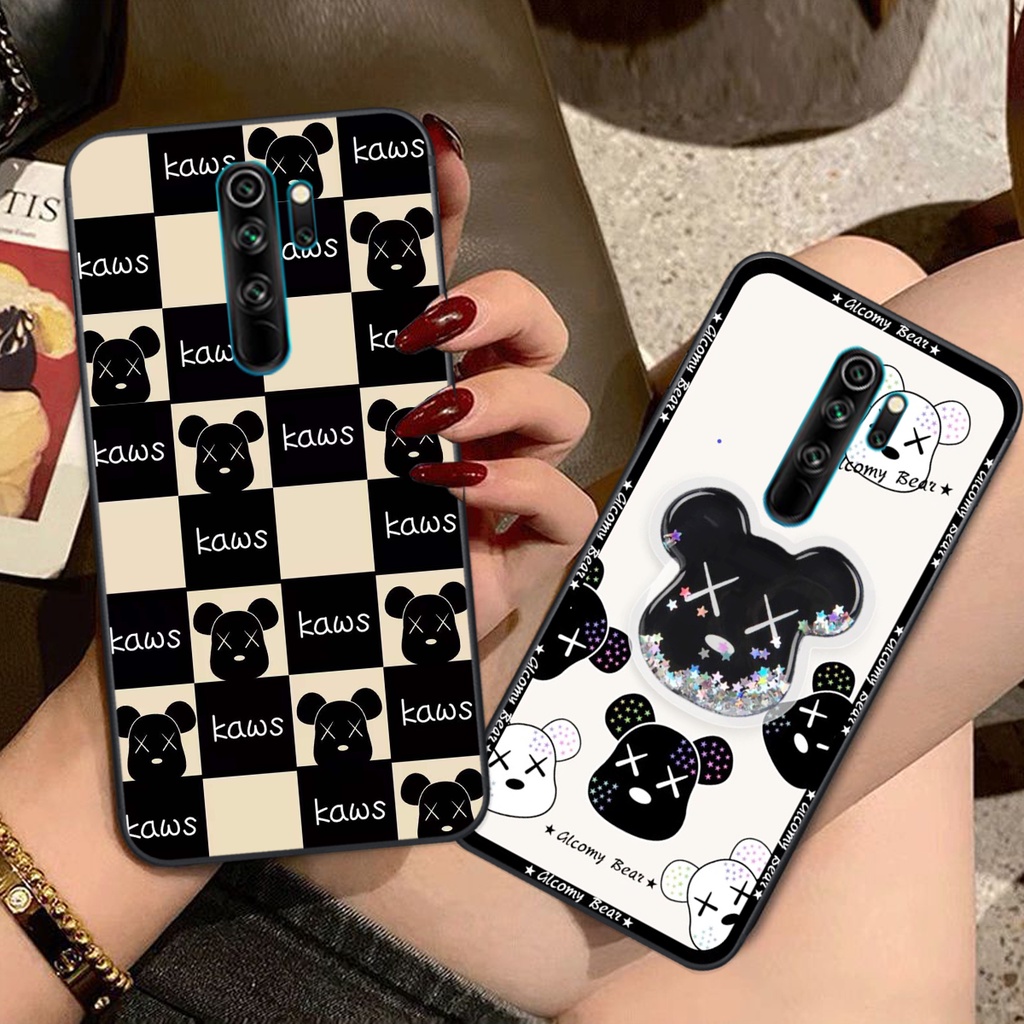 Ốp lưng Xiaomi Redmi 8 / Redmi Note 8 pro / Redmi 9 trái tim họa tiết caro, mikey họa tiết beabrick kaws cute