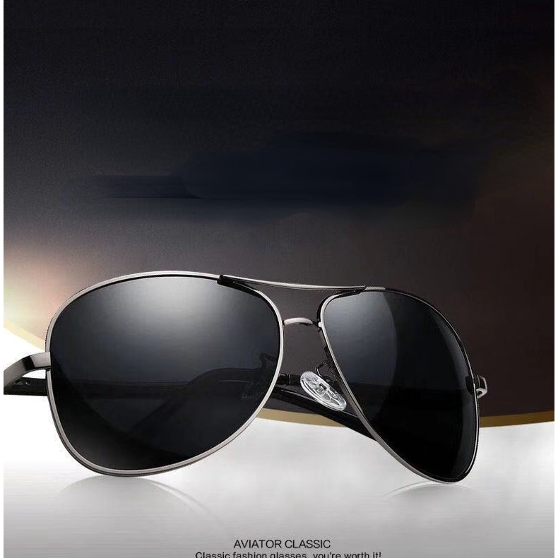 Kính mát gọng tròn chống tia uv400 thời trang sành điệu cho nam nữ