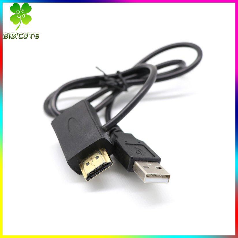 [Fast delivery]HDMI-compatible 1.4 Male To USB 2.0 Socket Adpter Connector Charger Converter