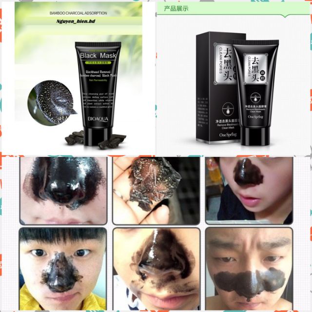 Gel Lột Mụn Siêu Cấp Than Tre Bioaqua/ images/ one spring