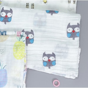 Khăn xô cotton - Khăn xô 2 lớp dùng để cuốn hoặc tắm cho bé