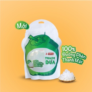 Thạch dừa đường phèn ngọt thanh thơm mát Ánh Hồng bịch 400g