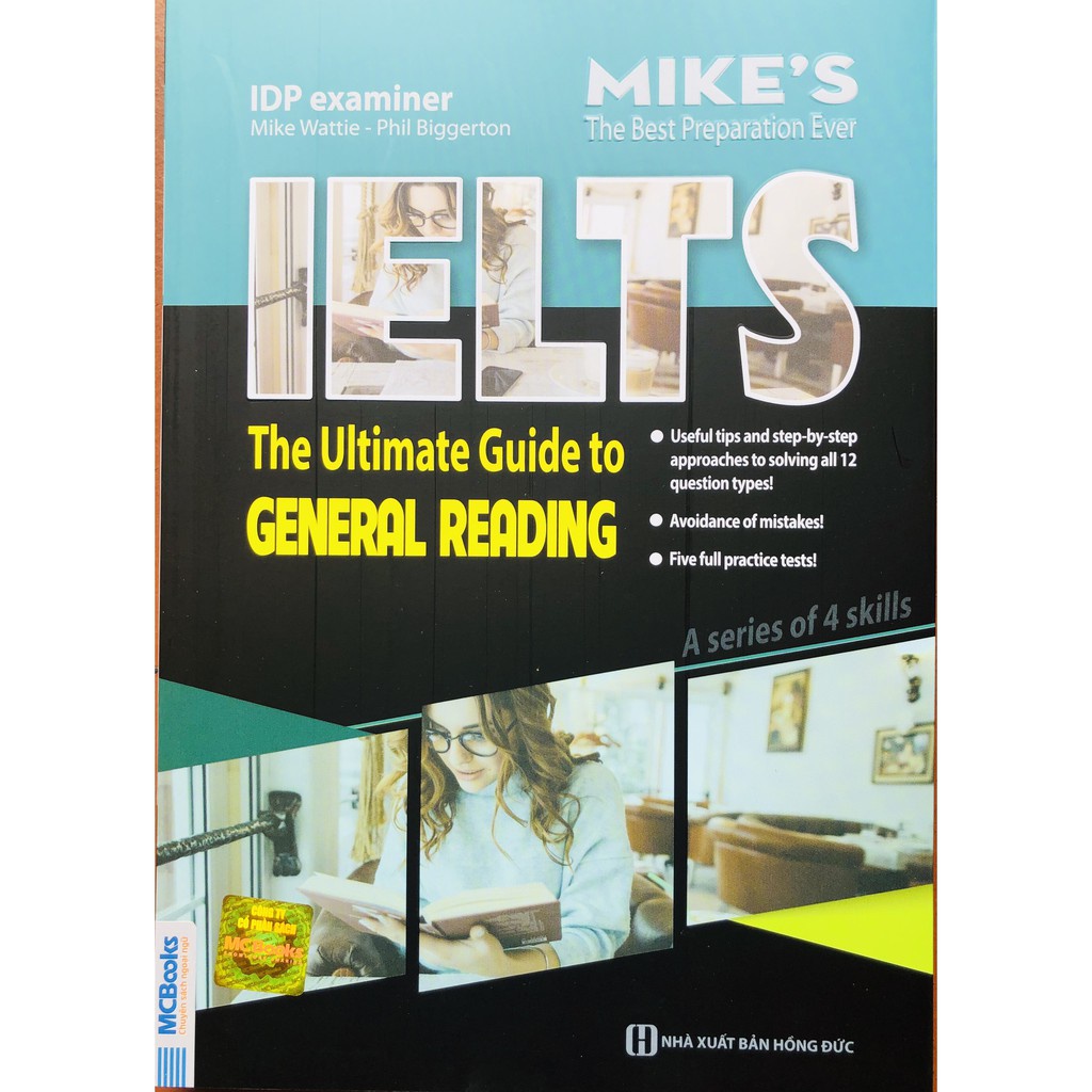 Sách - Combo Trọn Bộ 4 cuốn General Ielts Mike