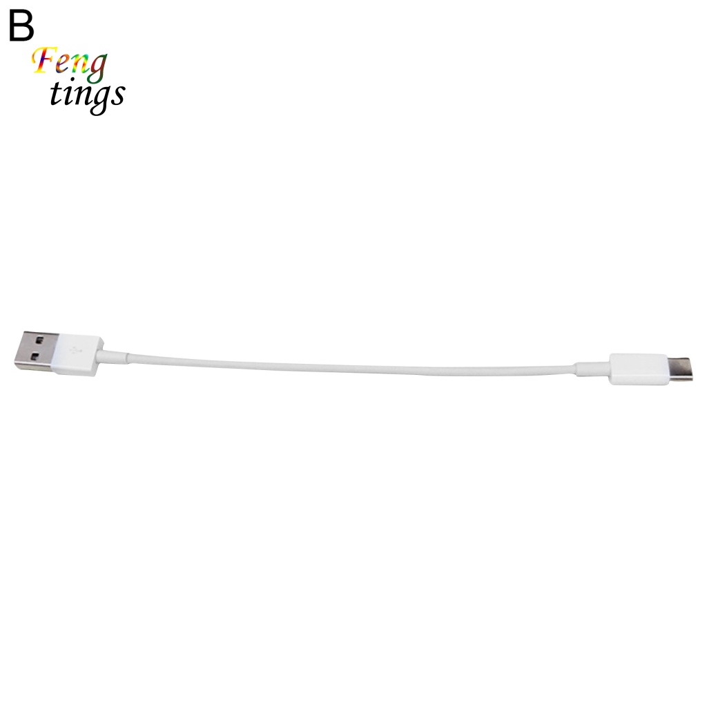 [Ft] Portable Charger Wire 2A Micro USB Type-C 8Pin Data Cord Charger Wire Good Elasticity for Android Mobile Phone