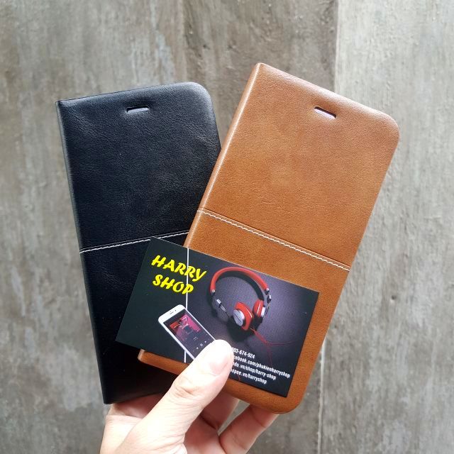 Bao da Iphone X dạng ví cao cấp