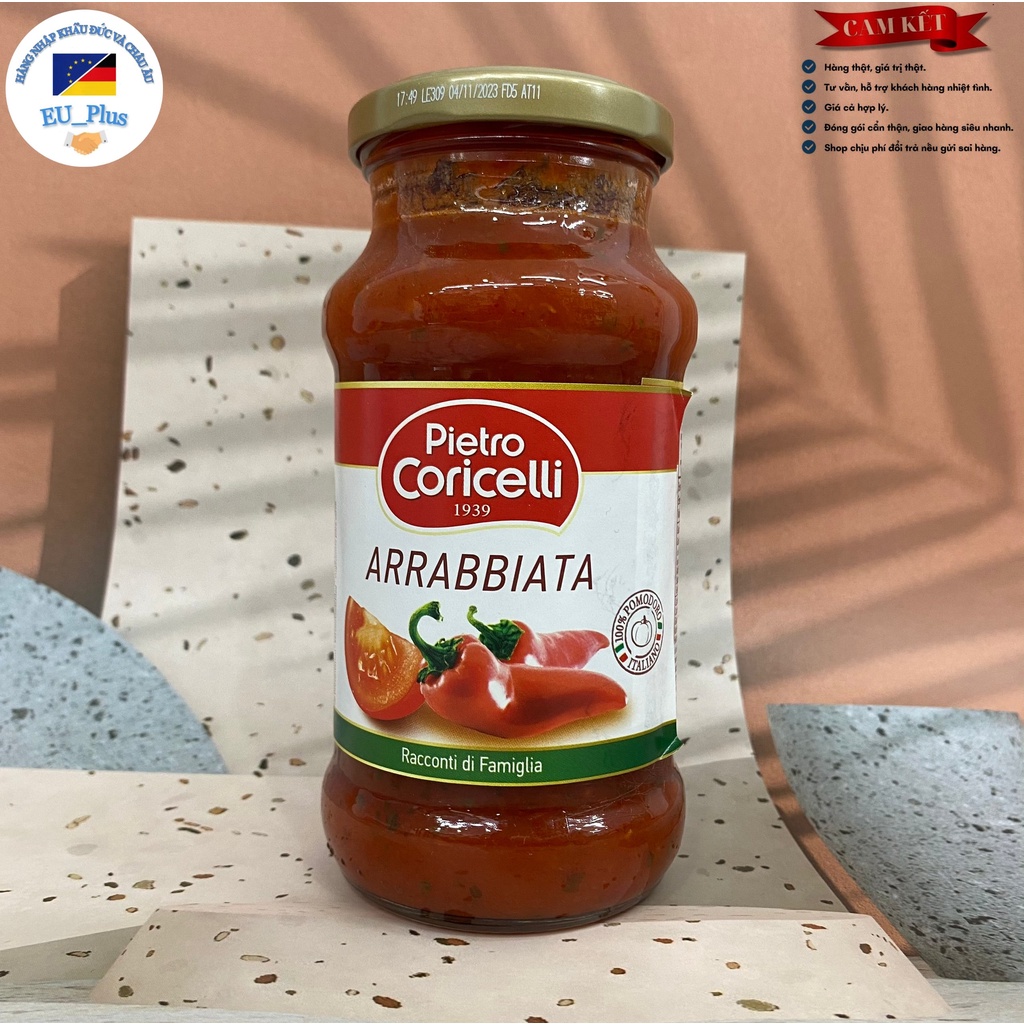 Sốt mỳ Ý Pietro Coricelli 350g Ý