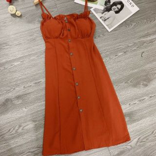 Váy 2 dây maxi hở lưng xinh xắn