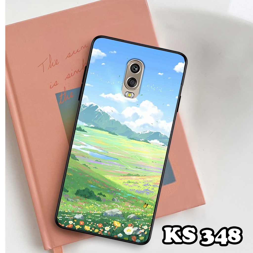 Ốp lưng Samsung J7 Pro - J7 Prime - J7 Plus - J7 2015 - J7 2016 - Ốp Samsung in hình Cánh đồng hoa - Chất liệu TPU