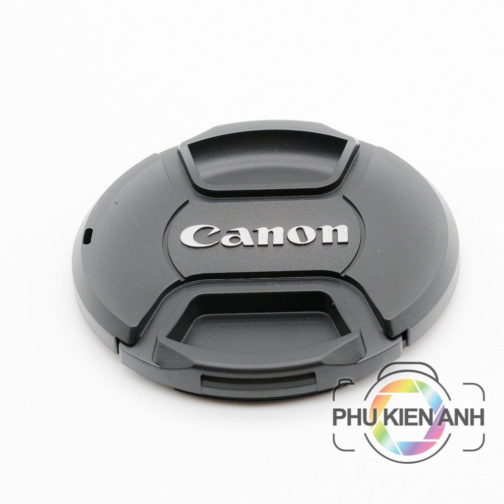 Lens cáp trước máy ảnh canon size 49-52-55-58-62-67-72-77-82mm