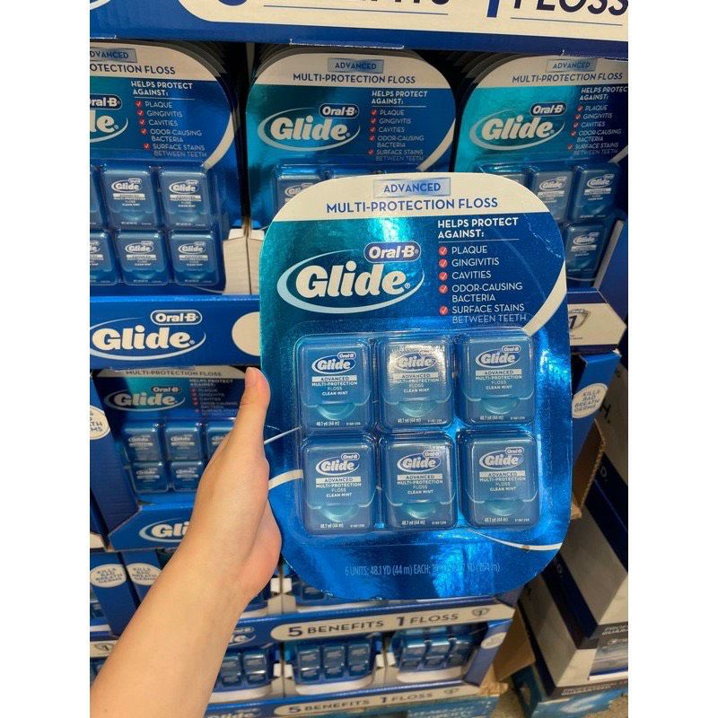 Chỉ nha khoa Glide Oral - b hộp 44m hàng mỹ (có tách bán lẻ)