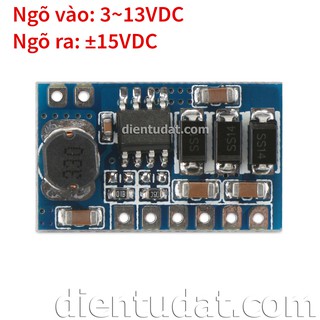Mạch Tạo Nguồn Đôi ±15V Từ Nguồn 3~13VDC - 3W