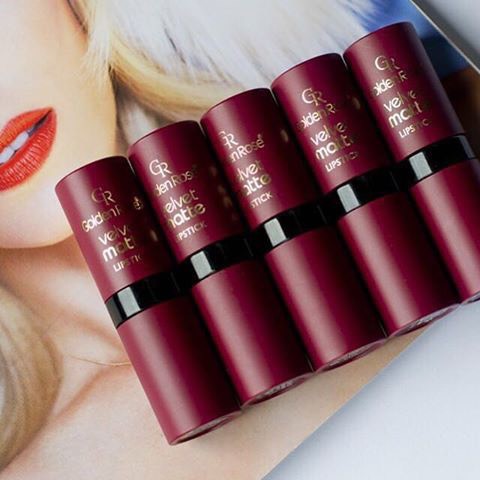 Son Thỏi lì Golden Rose Velvet Liptick