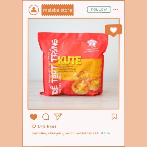 ĐẾ BÁNH TART TRỨNG NHẤT HƯƠNG SIZE MINI - 60 CÁI