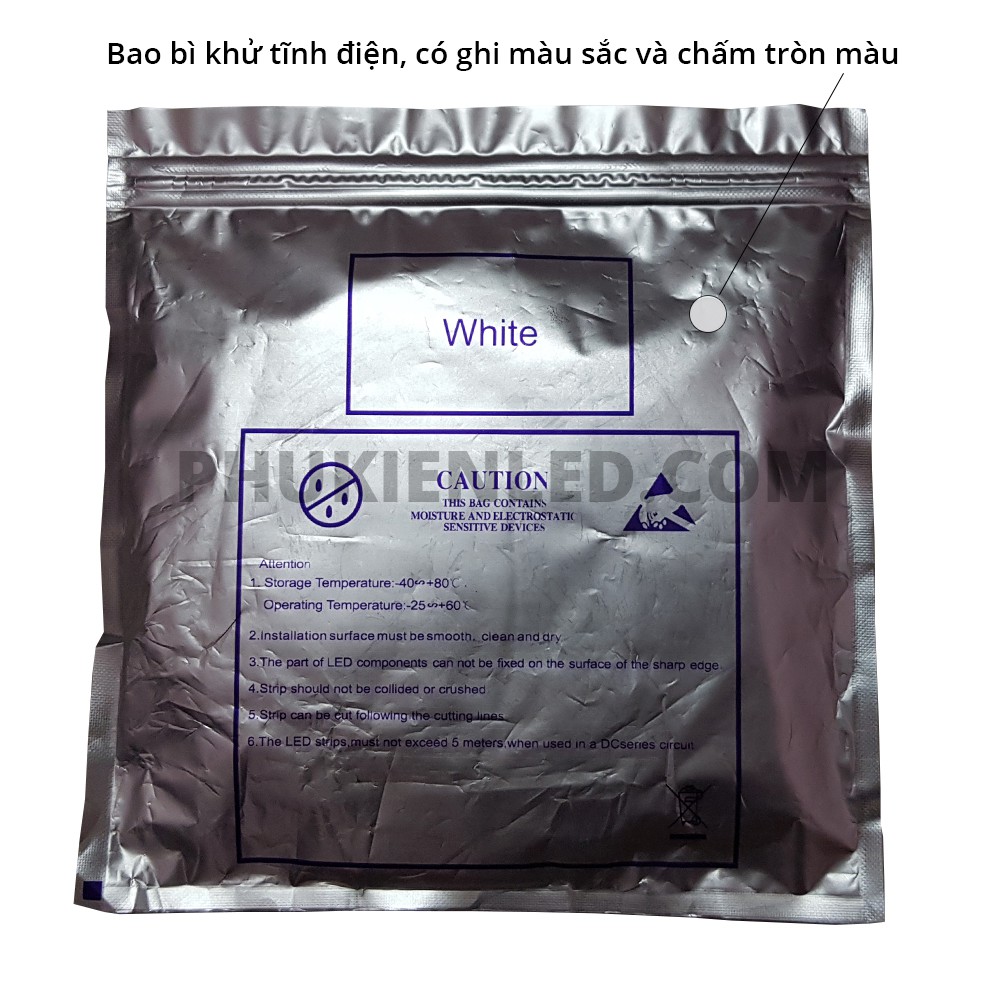 Dây Led đơn sắc 5050 12V - Loại trần có keo 2 mặt | BigBuy360 - bigbuy360.vn