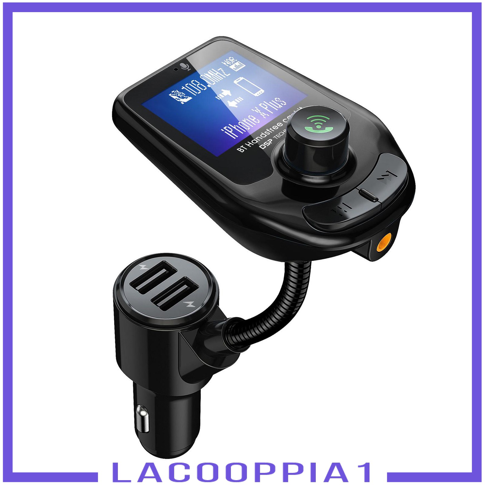 Bộ Chuyển Đổi Âm Thanh Bluetooth Lapopopia1 Với Màn Hình 3.0 Inch