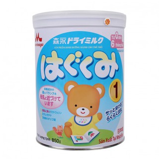 Sữa bột morinaga số 1 850g date 2020