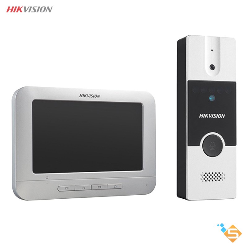 Bộ Chuông Cửa Màn Hình Màu Analog HIKVISION DS-KIS202 - Bảo Hành Chính Hãng 12 Tháng