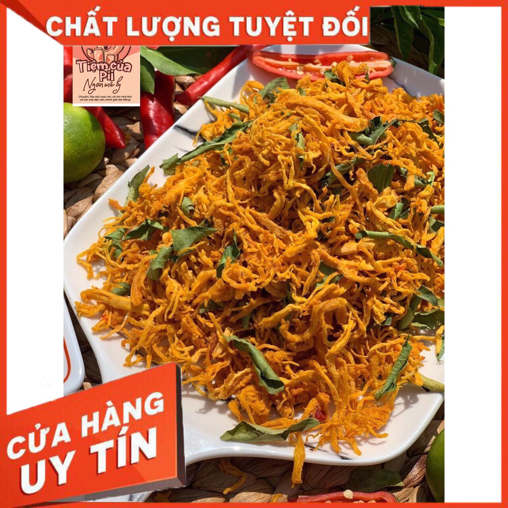 [ Rẻ Bất Ngờ] - KHÔ GÀ LÁ CHANH Cao Cấp Loại 1 -Siêu Sạch Tiệm Của Pii - 100GR | BigBuy360 - bigbuy360.vn