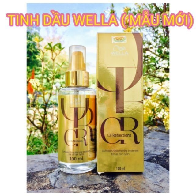 TINH DẦU DƯỠNG TÓC PHỤC HỒI WELLA ARGAN OIL REFLECTIONS 100ML | WebRaoVat - webraovat.net.vn