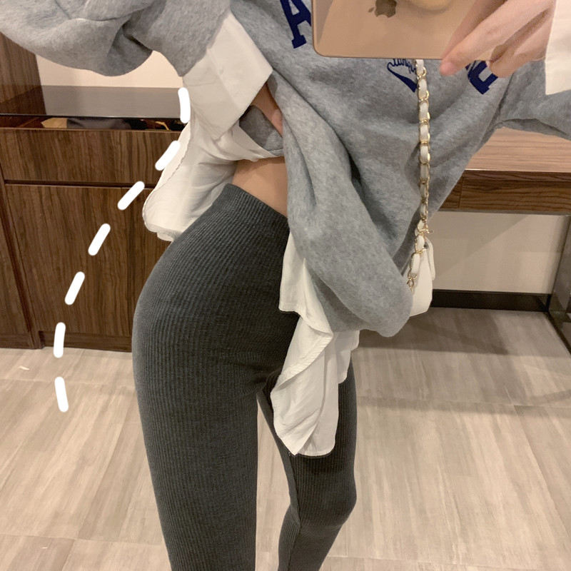 Quần Legging Dáng Ôm Quyến Rũ Trẻ Trung Phong Cách Hàn Quốc