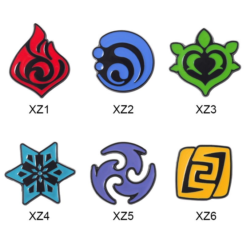 Trâm Cài Áo Phong Cách Anime Độc Đáo