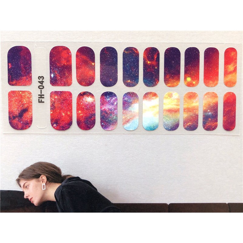 Set 20 Miếng Dán Acrylic Trang Trí Móng 3d Nghệ Thuật Dành Cho Phụ Nữ Diy