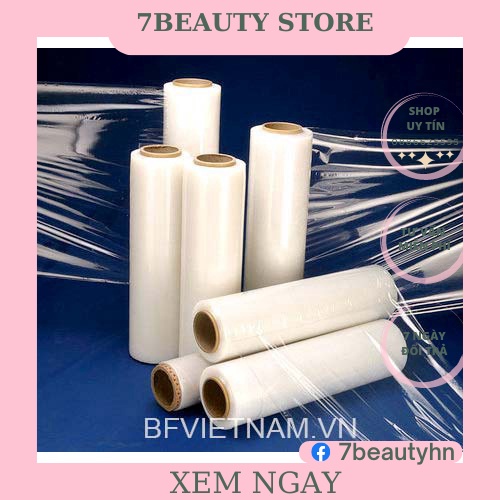 Cuộn màng co ủ tê giảm béo Cuộn nilon ,màng co quấn bụng,giảm béo [ cuộn 1KG]