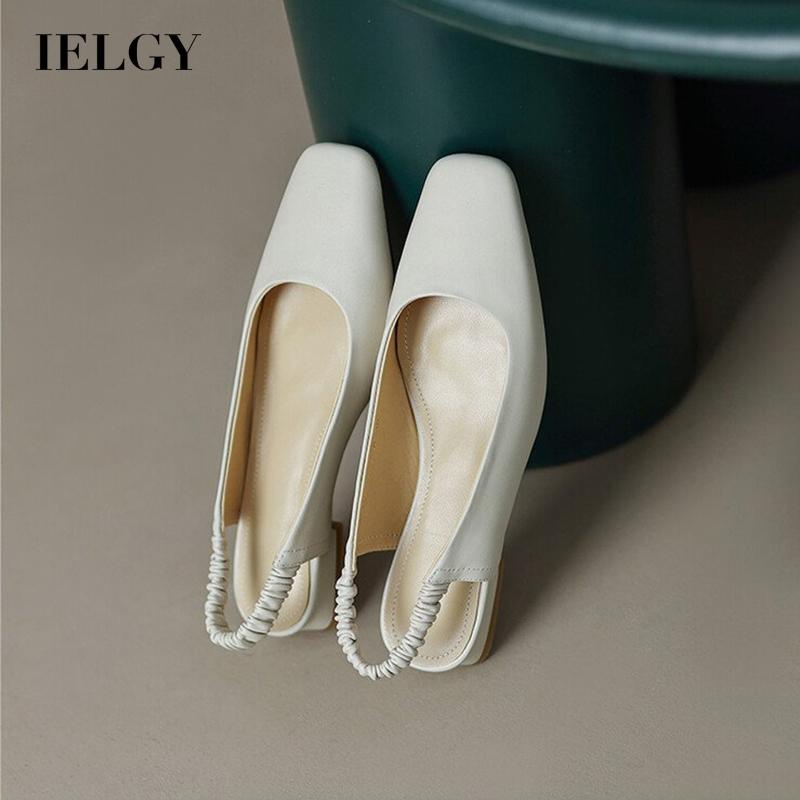 IELGY Xăng đan Hở Ngón Phong Cách Hàn Quốc Thời Trang Cho Nữ