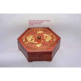 HỘP ĐỰNG BÁNH KẸO BẰNG GỖ