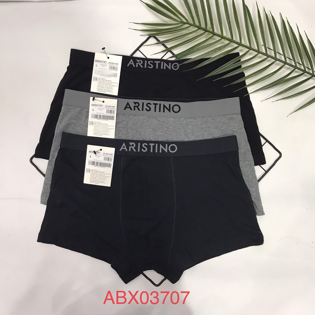 Quần sịp đùi boxer nam ARISTINO abx03707 chất cotton về thêm XXL