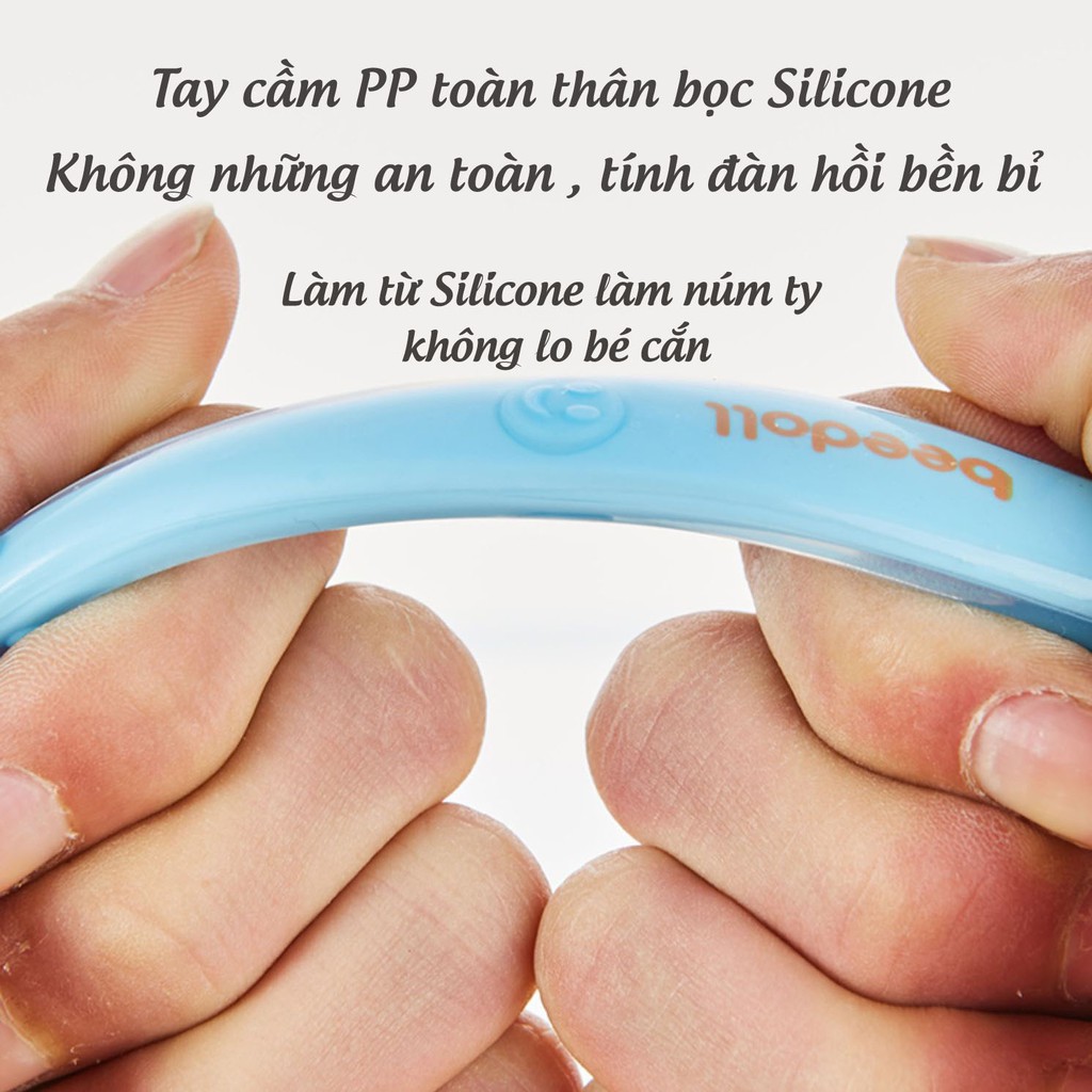 Thìa mềm, thìa silicone ăn dặm Bedol cao cấp, dùng cho bé từ 6 tháng đến 6 tuổi