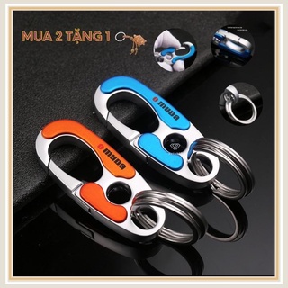 Móc khóa xe máy Bella925 móc chìa khóa ô tô OMD3752 có khóa treo lưng quần thời thượng