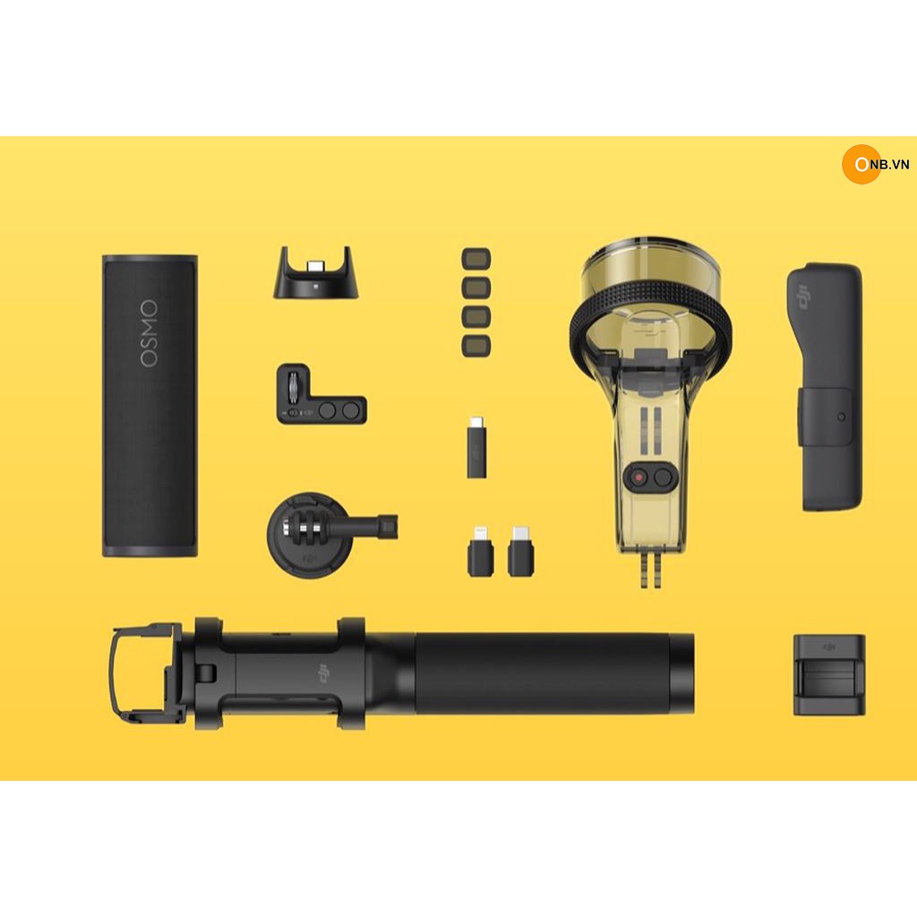 DJI Osmo Pocket 1 và 2 Expansion Kit - Bộ phụ kiện chính hãng cho Osmo Pocket