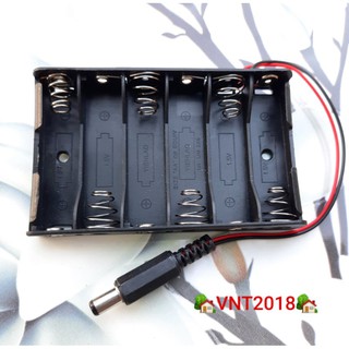 Đế lắp pin AA (2A) 6 ngăn