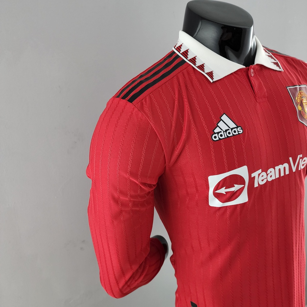 Áo Bóng Đá Tay Dài Bản Player - Man United - Năm 2022/2023 - Sân Nhà