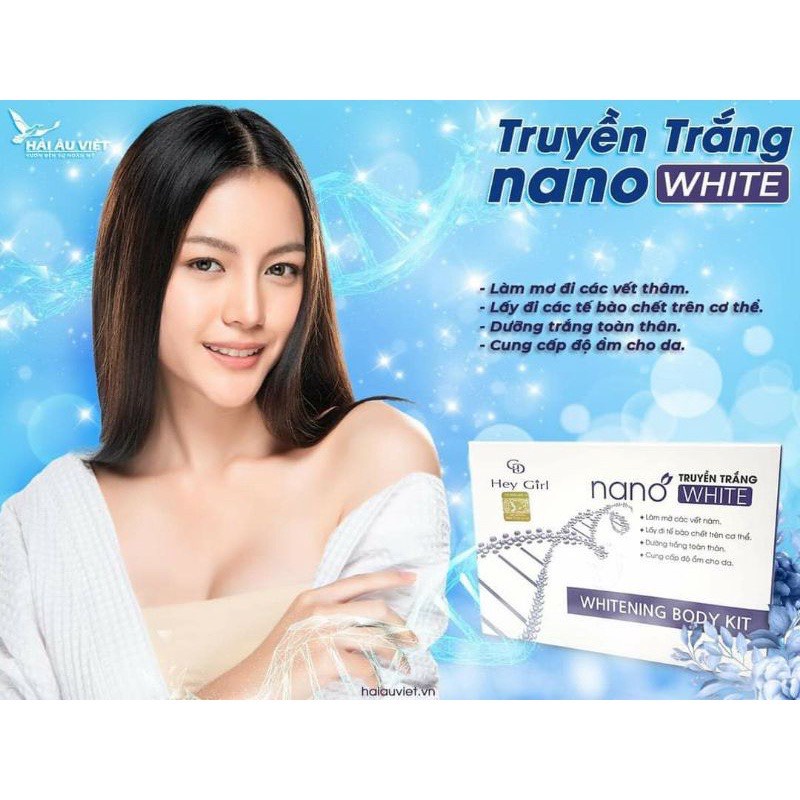 Tắm trắng body. Truyền trắng Nano White - trắng da an toàn - Hey Girl | BigBuy360 - bigbuy360.vn