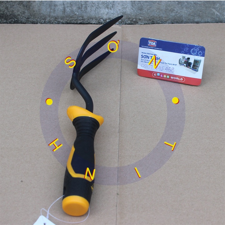 Cây Chỉa Xới Đất Làm Vườn 310mm Đầu Xới ( 76 x 120mm ) Tolsen 57506