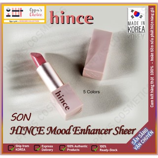 (Hàng Mới Về) Son Thỏi HINCE Mood Enhancer Sheer 3.5g