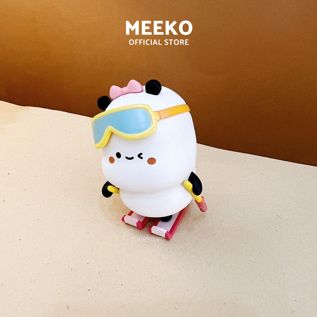 Mô hình Gấu trúc dễ thương Gachu Decor trang trí bàn làm việc, giá sách  MEEKO