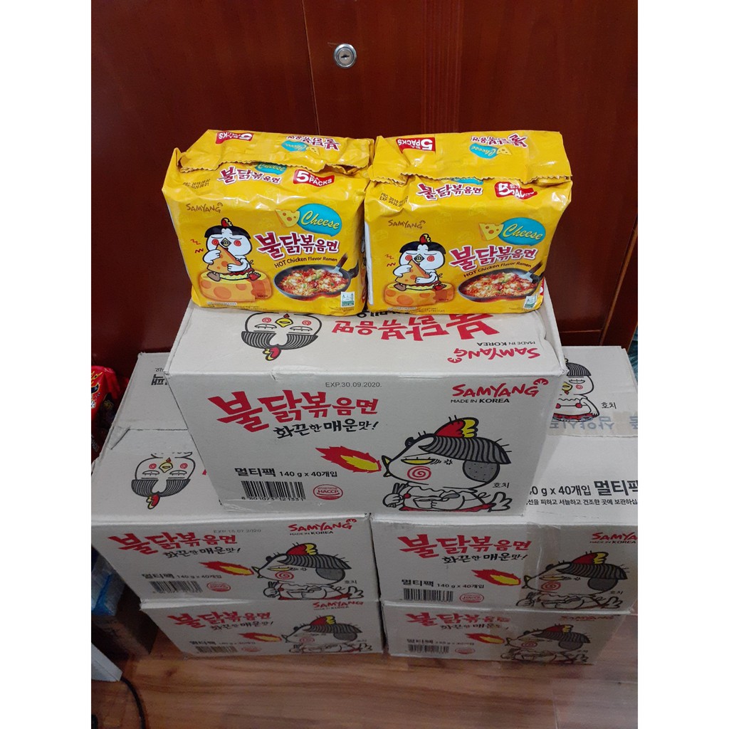 Combo 10 Gói Mì Cay Samyang Vị Phô Mai - Hàn Quốc | BigBuy360 - bigbuy360.vn