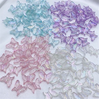 [ FREESHIP] Set 10 charm b.ướm xỏ lỗ làm đồ handmade, keyring