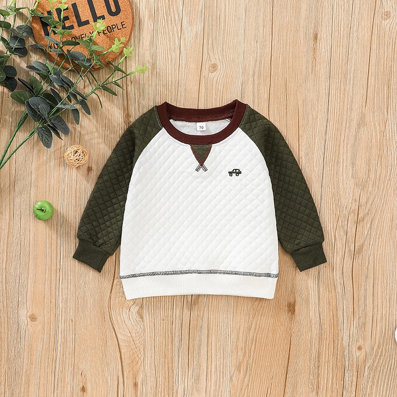 Combo bộ đồ bé trai 3 Tháng - 3 Tuổi Giữ Ấm Áo Thun tay dài áo phông quần dài set Mùa Đông thời trang cho bé trẻ em sơ sinh