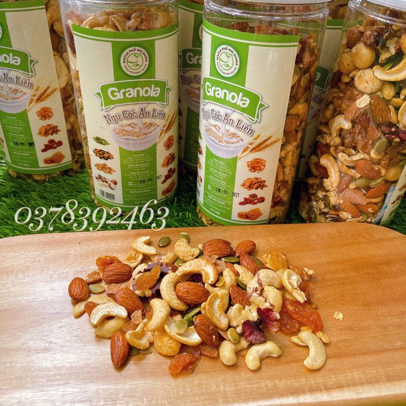 GRANOLA SIÊU HẠT(chỉ 3% yến mạch)