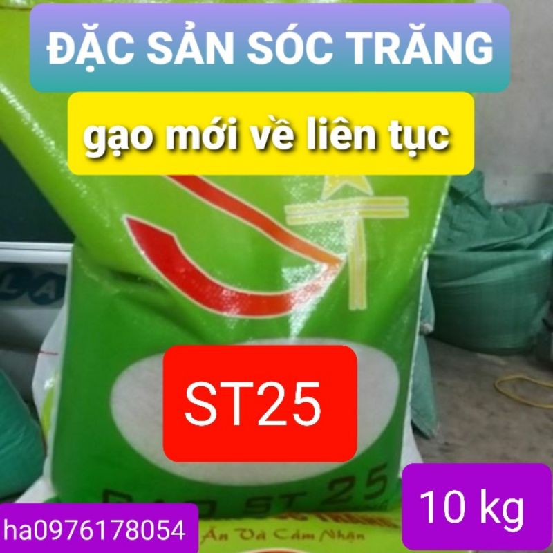 GẠO ST25 ( MỚI) 10kg