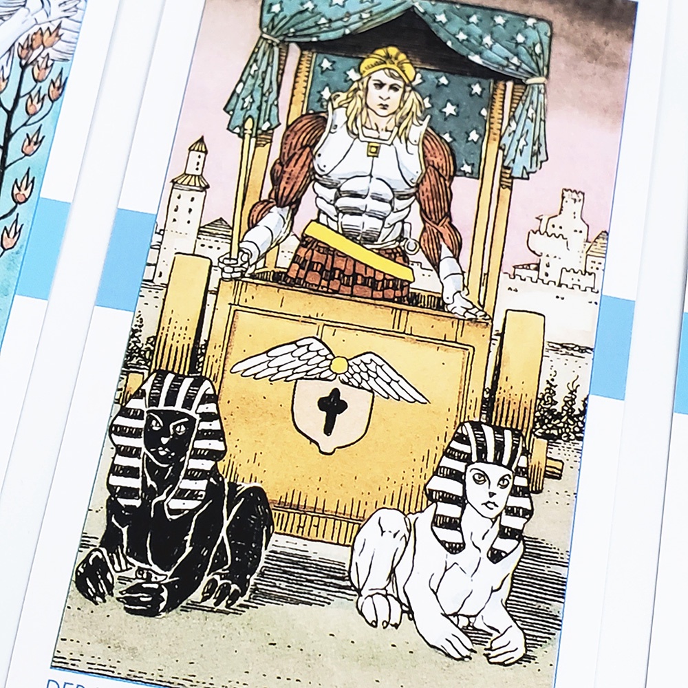 [Size Gốc] Bộ Bài New Universal Waite Tarot 7x12 Cm Tặng Đá Thanh Tẩy S38
