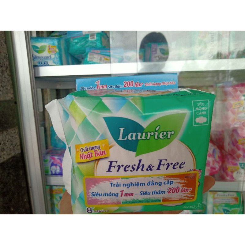 BVS LAURIER SIÊU MỎNG KHÔNG CÁNH/ CÓ CÁNH 8M