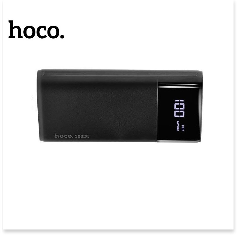 Pin Sạc Dự Phòng Hoco B12 Max 30000mah 4 Cổng USB 5A Max Tích Hợp Màn Hình LCD - MrPhukien