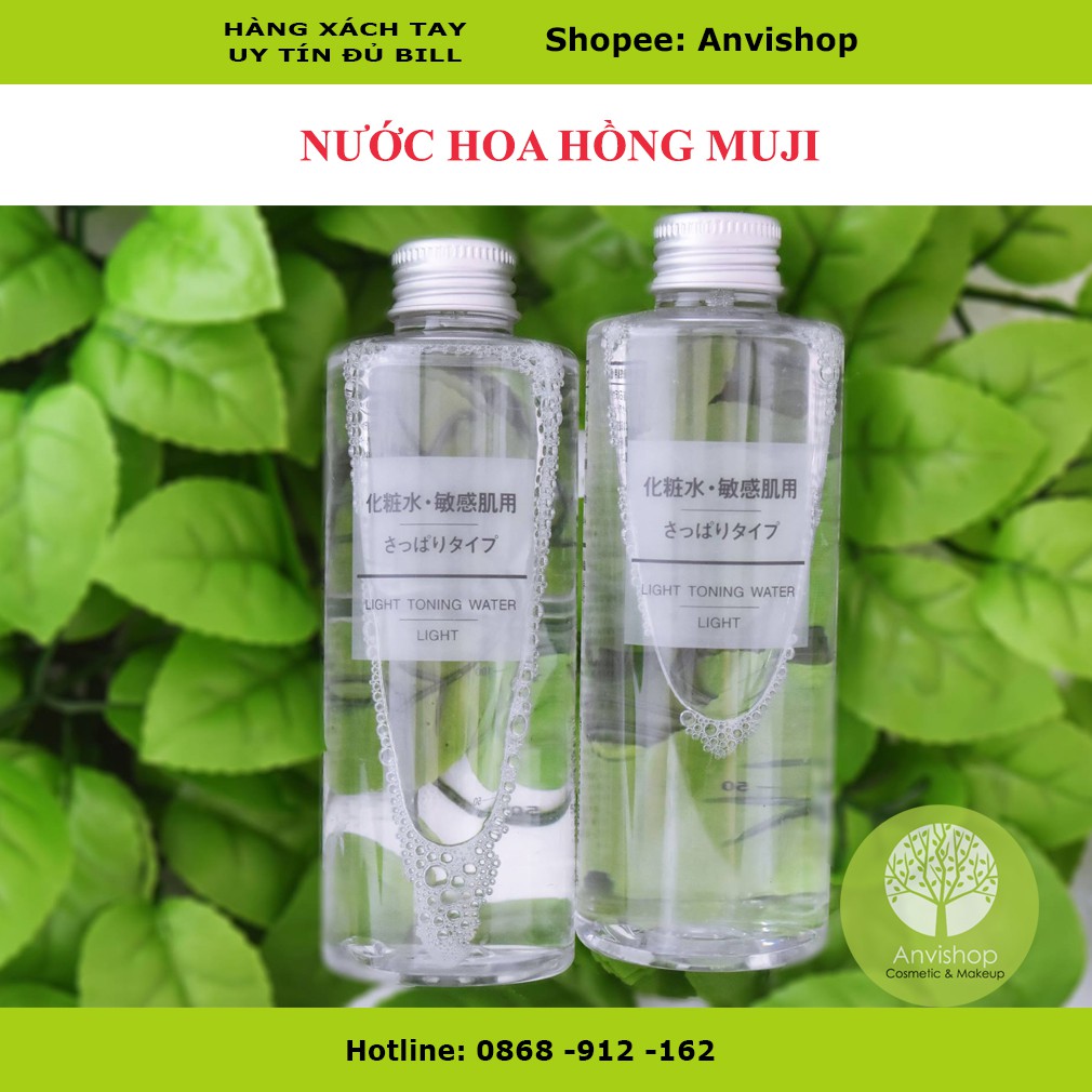 Nước hoa hồng Muji Light Toning Water - Toner Muji