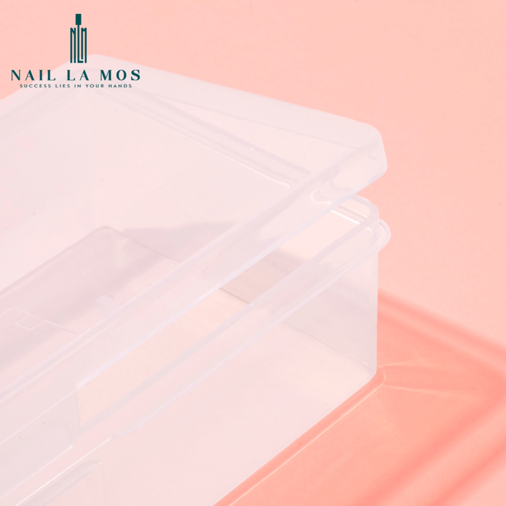 Hộp nhựa đựng dụng cụ làm nail chuyên dụng