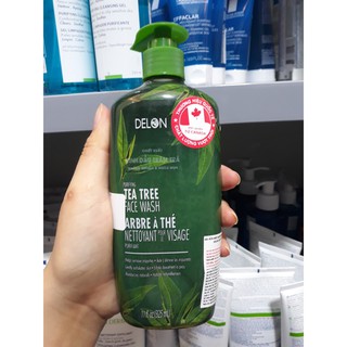 Delon gel rửa mặt tinh chất tràm trà 325ml - 0514870